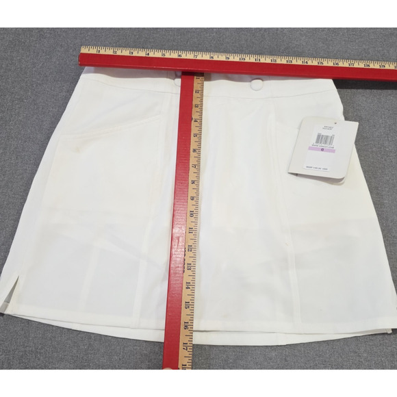 New Oakley Women’s white Skort Palm Golf Skort Size 6 $65 - Picture 3 of 7